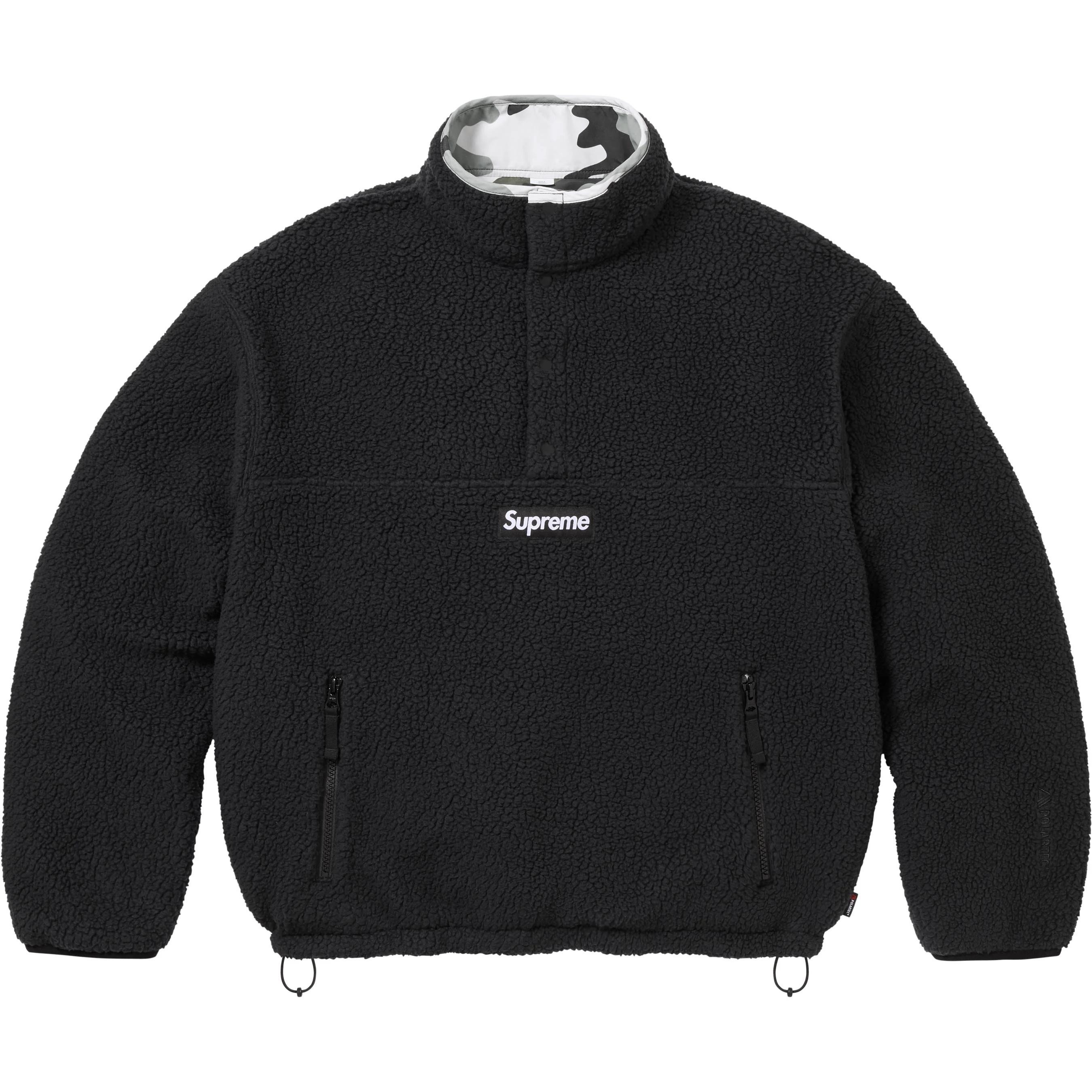 Polartec® Shearling Reversible Pullover view 7